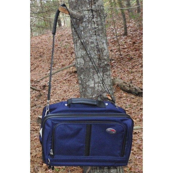 American Tourister Carry-On Bag + LeanTravel Compression Packing Cube (Grey) - Picture 4 of 12